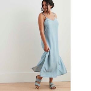 NWT Aerie Chambray Midi Dress | XXL